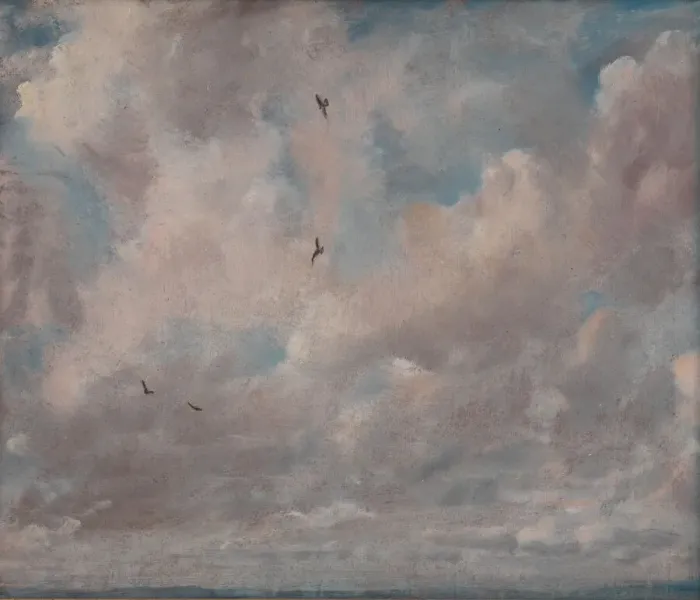 Framed Print : Cloud Study, 1821. Creator: John Constable Framed Print : Cloud Study, 1821. Creator: John Constable