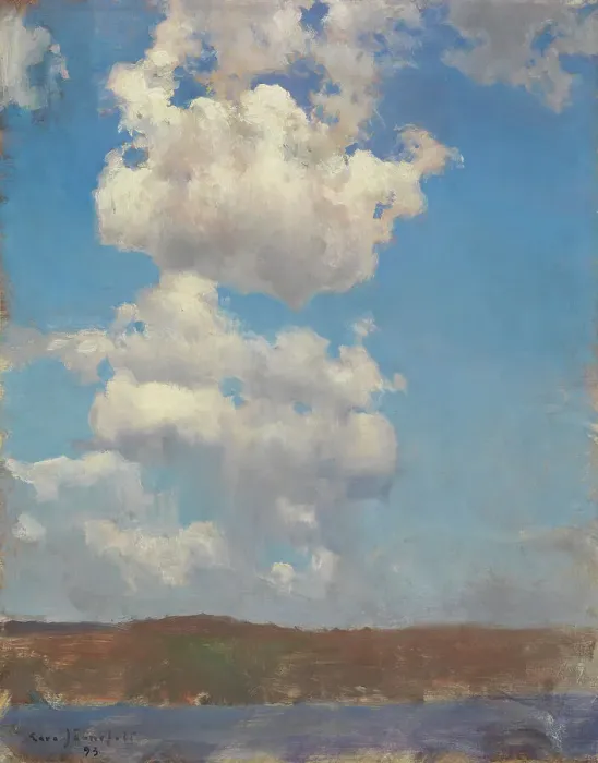 Framed Print : Cloud Study, 1893. Creator: Eero Jarnefelt Framed Print : Cloud Study, 1893. Creator: Eero Jarnefelt