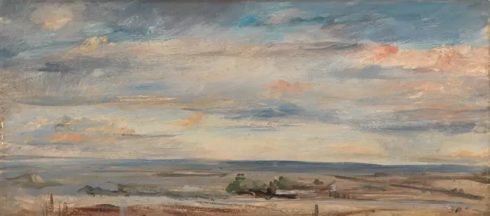 Framed Print : Cloud Study, Early Morning, Looking East from Hampstead, 1821. Creator: John Constable Framed Print : Cloud Study, Early Morning, Looking East from Hampstead, 1821. Creator: John Constable