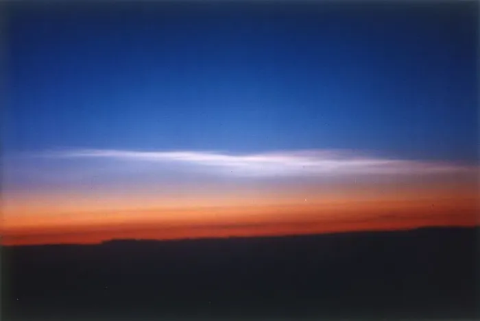 Framed Print : Clouds 39, 000 feet north of Stavanger, Norway, seen from DC-8 plane. Creator: NASA Framed Print : Clouds 39, 000 feet north of Stavanger, Norway, seen from DC-8 plane. Creator: NASA