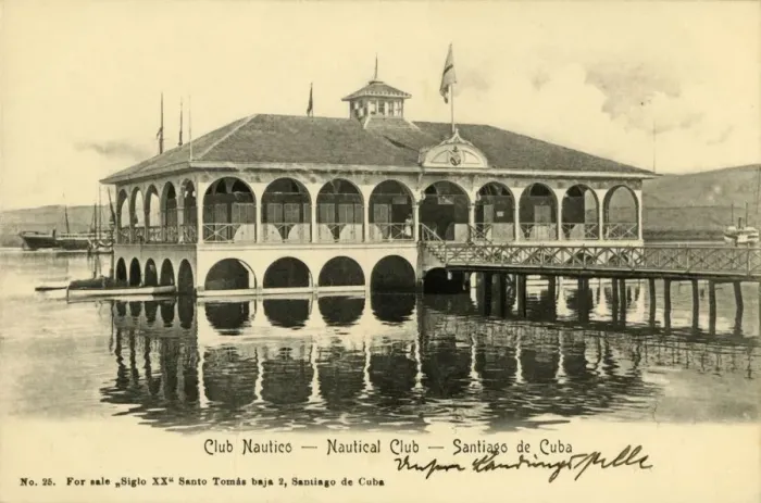 Framed Print : Club Nautico - Nautical Club - Santiago de Cuba. Creator: Unknown