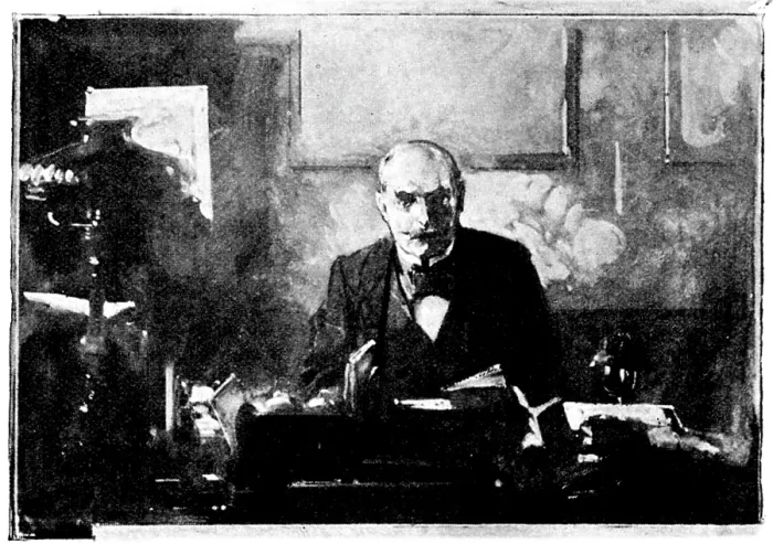 Framed Print : In Clubland - No. V: the Travellers Club - the Secretary's sanctum, 1898. Creator: Unknown. In Clubland - No. V: the Travellers Club - the Secretary's sanctum, 1898 Framed Print : In Clubland - No. V: the Travellers Club - the Secretary's sanctum, 1898. Creator: Unknown. In Clubland - No. V: the Travellers Club - the Secretary's sanctum, 1898