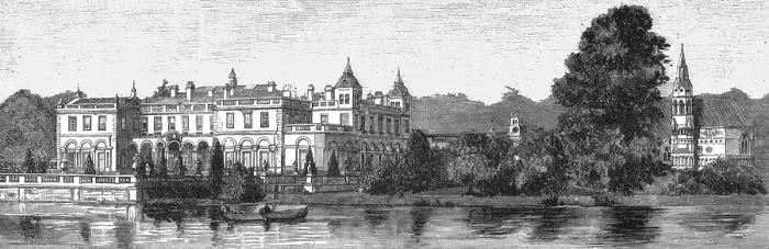 Framed Print : Clumber House, near Worksop, Nottingham, 1886. Creator: Unknown Framed Print : Clumber House, near Worksop, Nottingham, 1886. Creator: Unknown