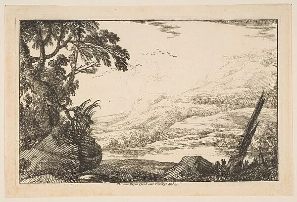 Clump of Trees, 1640. Creator: Laurent de la Hyre