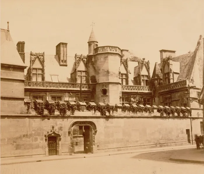 Framed Print : Cluny Museum, Paris, between 1860 and 1870. Creator: Edouard Baldus Framed Print : Cluny Museum, Paris, between 1860 and 1870. Creator: Edouard Baldus