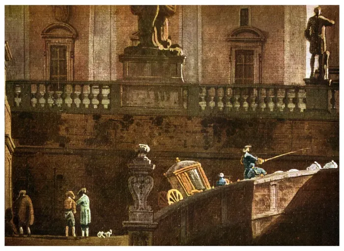 Framed Print : A coach in Rome, 18th century (1956) Framed Print : A coach in Rome, 18th century (1956)