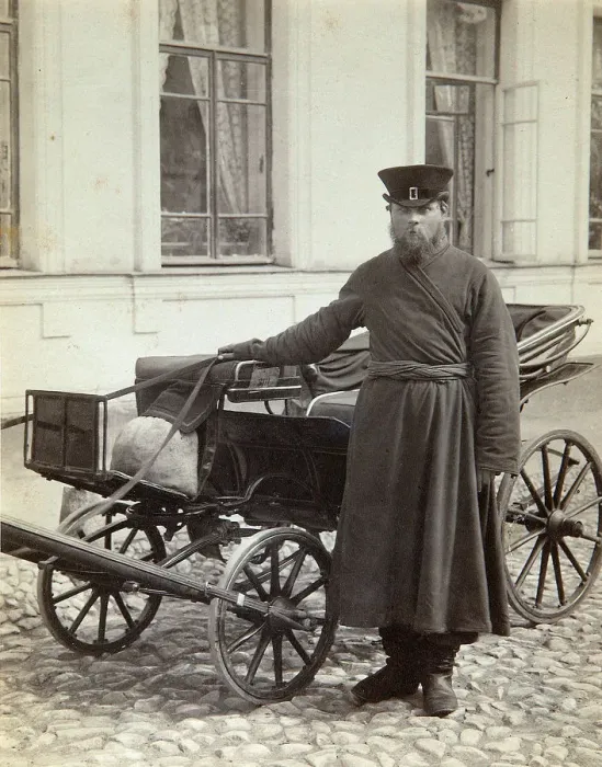 Framed Print : A coachman, 1890s. Artist: Alexei Sergeevich Mazurin Framed Print : A coachman, 1890s. Artist: Alexei Sergeevich Mazurin