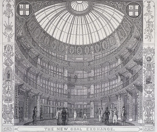 Coal Exchange, London, 1849