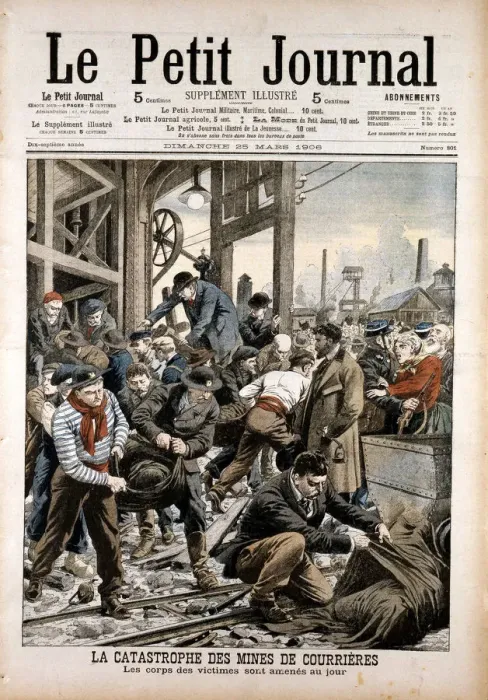 Framed Print : Coal mining accident, Courrieres Mines, Pas-de-Calais, France, 1906 Framed Print : Coal mining accident, Courrieres Mines, Pas-de-Calais, France, 1906