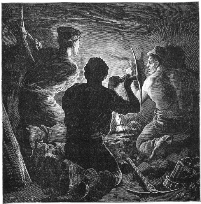 Framed Print : Coal mining accident, Tynewydd Colliery, South Wales, April 1877 (c1885). Artist: William Heysham Overend Framed Print : Coal mining accident, Tynewydd Colliery, South Wales, April 1877 (c1885). Artist: William Heysham Overend