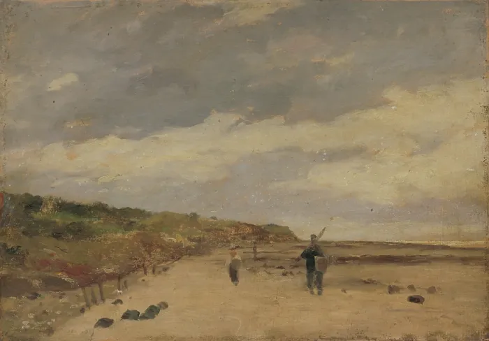 Framed Print : On the Coast, 1870-1890. Creator: Antonin Chittussi Framed Print : On the Coast, 1870-1890. Creator: Antonin Chittussi
