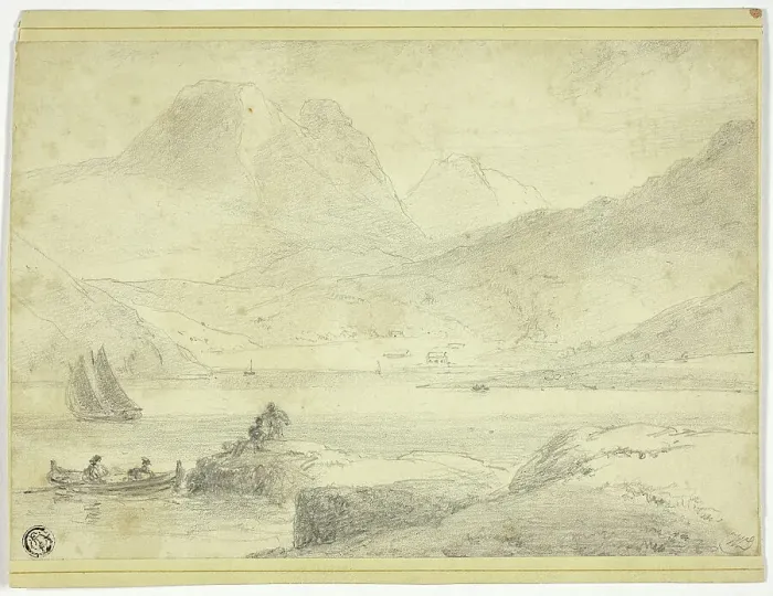 Framed Print : Coast of Argyllshire, n.d. Creator: William Daniell Framed Print : Coast of Argyllshire, n.d. Creator: William Daniell