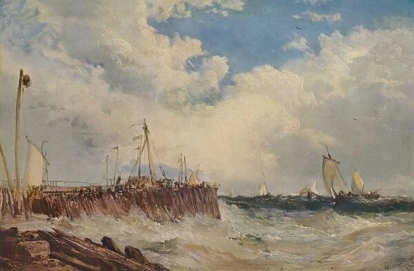 On the Coast of Holland, 1876, (1938). Artist: James Webb