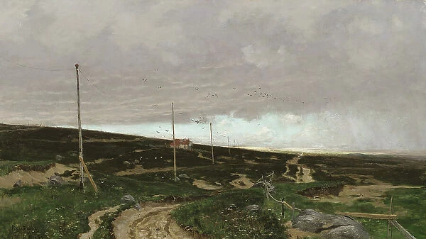 On the coast. Motif from Jaeren, Norway, 1879. Creator: Frits Thaulow