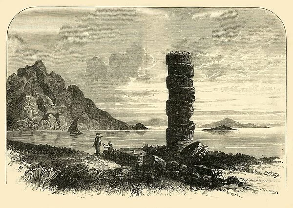 On the Coast of Samos, 1890. Creator: Unknown