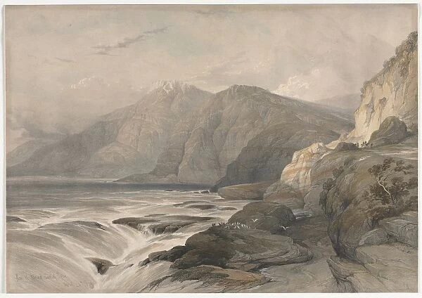 Coast of Syria, 1839. Creator: David Roberts (British, 1796-1864)