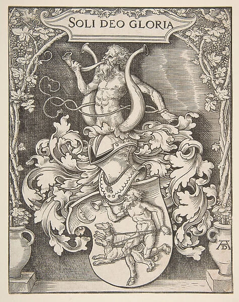 Coat of Arms of Johann Tscherte. n. d. Creator: Albrecht Durer