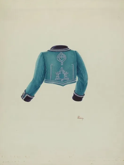 Framed Print : Coat, c. 1940. Creator: Hal Blakeley Framed Print : Coat, c. 1940. Creator: Hal Blakeley
