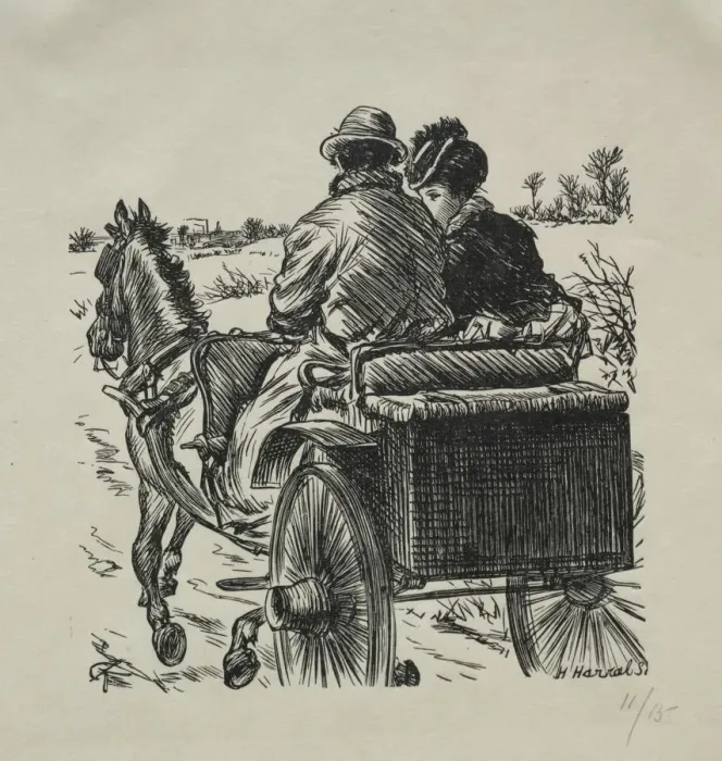 Framed Print : The Coat with a Fur Lining, 1869. Creator: Charles Samuel Keene (British, 1823-1891) Framed Print : The Coat with a Fur Lining, 1869. Creator: Charles Samuel Keene (British, 1823-1891)