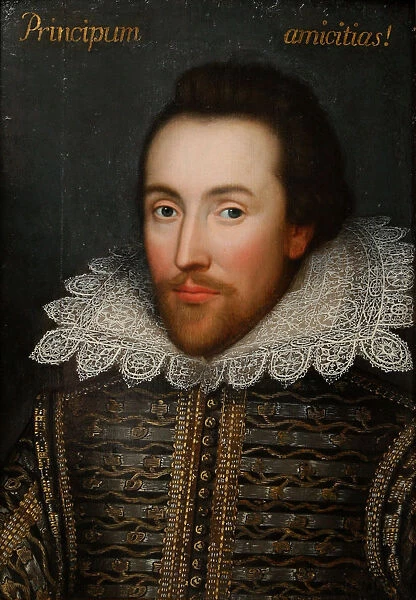 The Cobbe portrait of William Shakespeare (1564-1616), c1610