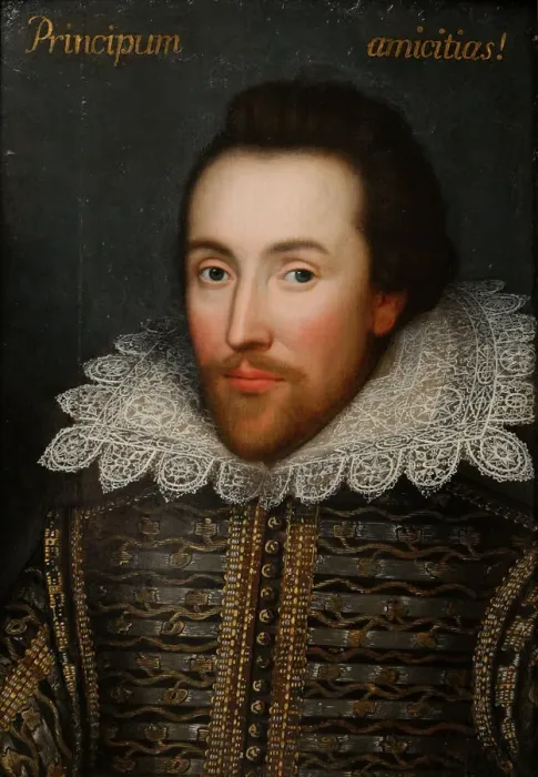 Framed Print : The Cobbe portrait of William Shakespeare (1564-1616), c1610 Framed Print : The Cobbe portrait of William Shakespeare (1564-1616), c1610