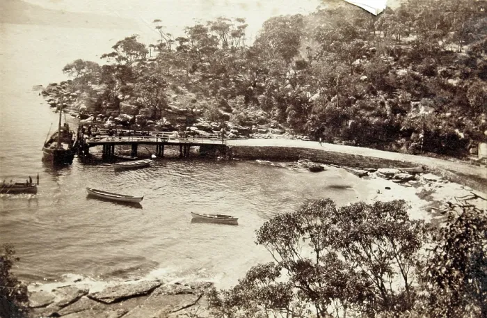 Framed Print : Cobblers Beach, Mosman, c1910s. Creator: Unknown Framed Print : Cobblers Beach, Mosman, c1910s. Creator: Unknown