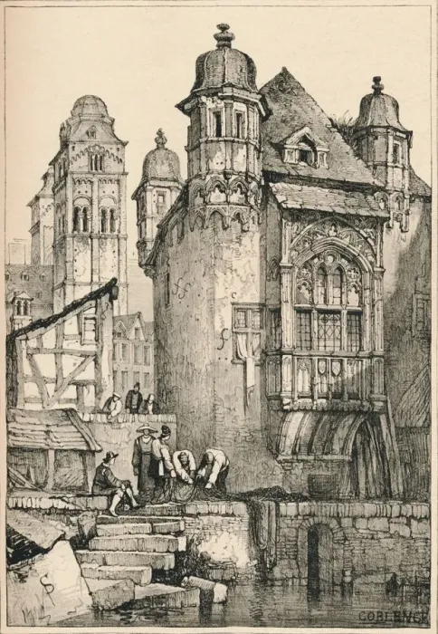 Framed Print : Coblence, c1820 (1915). Artist: Samuel Prout Framed Print : Coblence, c1820 (1915). Artist: Samuel Prout