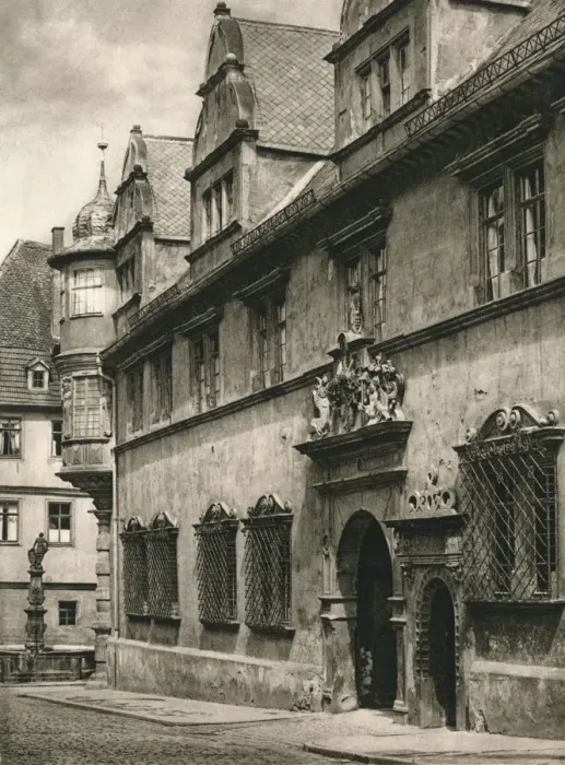 Framed Print : Coburg. Residenzschloss, 1931. Artist: Kurt Hielscher Framed Print : Coburg. Residenzschloss, 1931. Artist: Kurt Hielscher