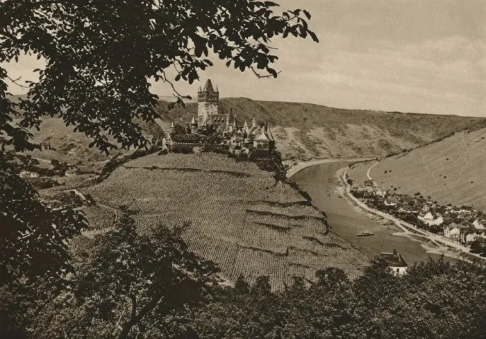 Framed Print : Cochem (Mosel), 1931. Artist: Kurt Hielscher Framed Print : Cochem (Mosel), 1931. Artist: Kurt Hielscher