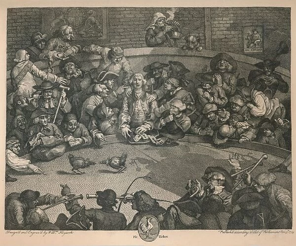 The Cock-pit, 1759. Artist: William Hogarth