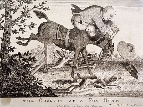 A Cockney at a Fox Hunt, 1779