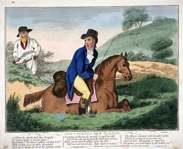 The Cockney in a Slough, 1804