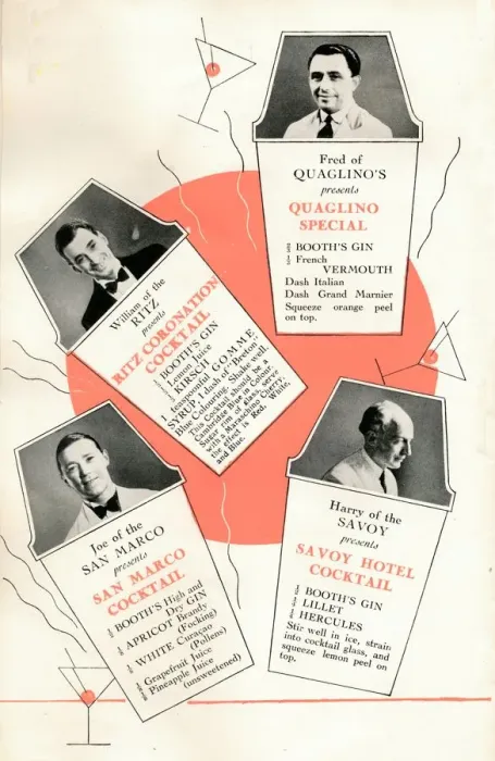 Framed Print : Cocktail recipes, c1935 (1935) Framed Print : Cocktail recipes, c1935 (1935)