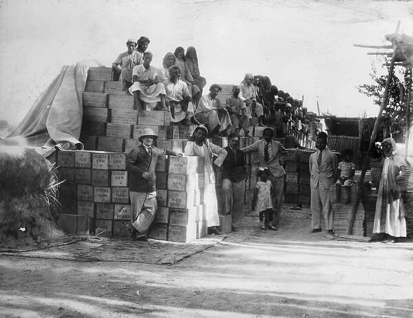 Coconut production, India, 20th century