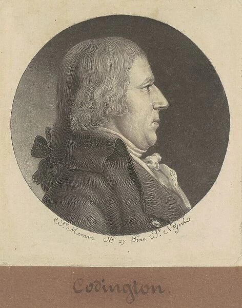 Coddington, 1797. Creator: Charles Balthazar Julien Fevret de Saint-Memin