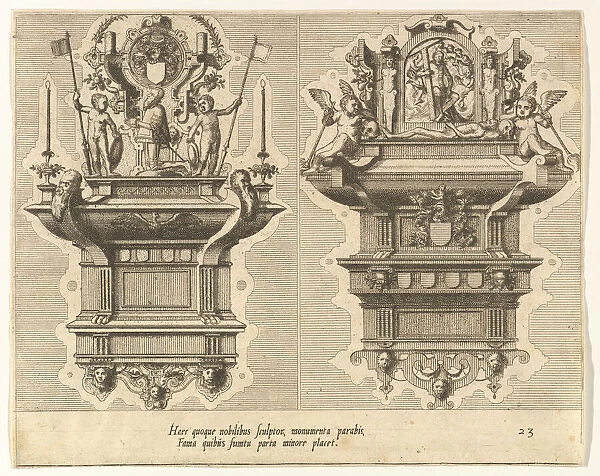 Cœnotaphiorum (23), 1563. Creators: Johannes van Doetecum I, Lucas van Doetecum