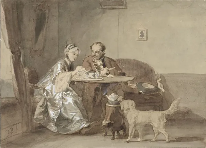 Framed Print : Coffee, 1831-1892. Creator: David Joseph Bles Framed Print : Coffee, 1831-1892. Creator: David Joseph Bles