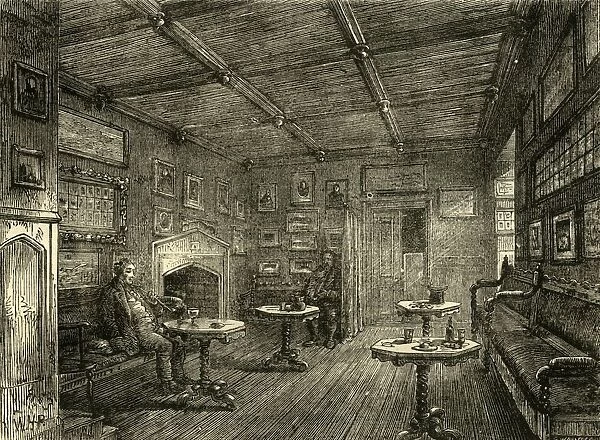 Coffee Room at St. Johns Gate, (c1872). Creator: Unknown