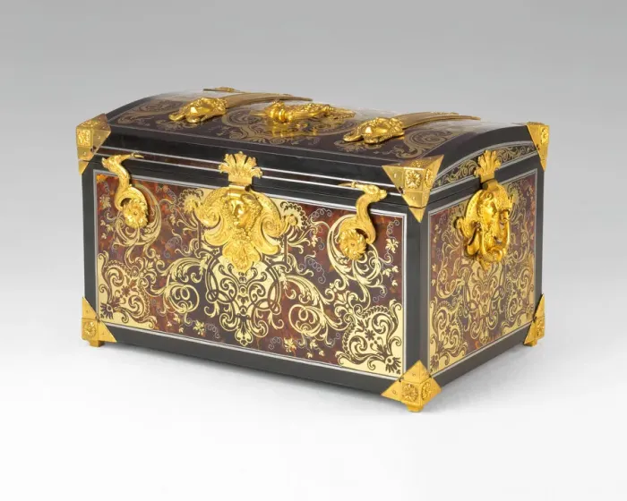 Framed Print : Coffer, France, 1700 / 20. Creator: Andre-Charles Boulle the Elder Framed Print : Coffer, France, 1700 / 20. Creator: Andre-Charles Boulle the Elder