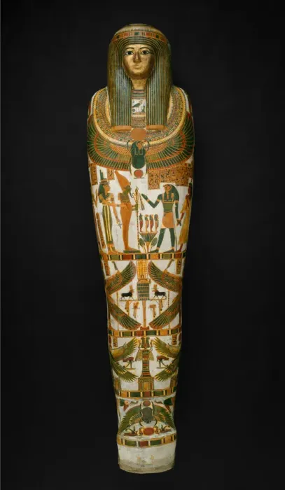 Framed Print : Coffin and Mummy of Paankhenamun, Thebes, Third Intermediate Period, Dynasty 22 Framed Print : Coffin and Mummy of Paankhenamun, Thebes, Third Intermediate Period, Dynasty 22