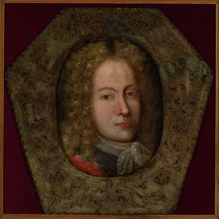 Framed Print : Coffin Portrait of a Nobleman, c1700. Creator: Unknown Framed Print : Coffin Portrait of a Nobleman, c1700. Creator: Unknown