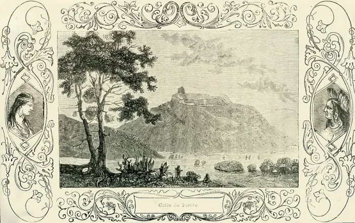 Framed Print : Cofre de Perote, 1849. Creator: Unknown Framed Print : Cofre de Perote, 1849. Creator: Unknown