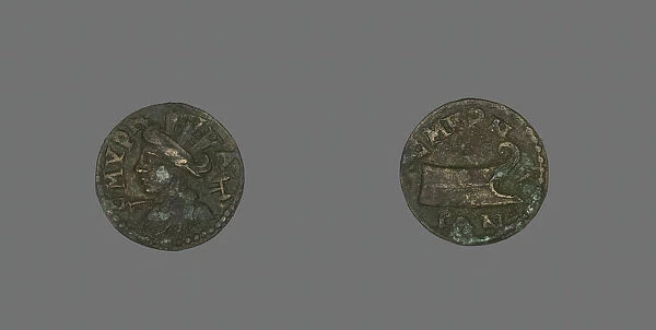 Coin Depicting the Amazon Smyrna, 1st-2nd century. Creator: Unknown