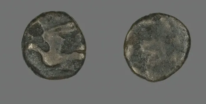 Framed Print : Coin Depicting a Dove, late 3rd-early 2nd century BCE. Creator: Unknown Framed Print : Coin Depicting a Dove, late 3rd-early 2nd century BCE. Creator: Unknown