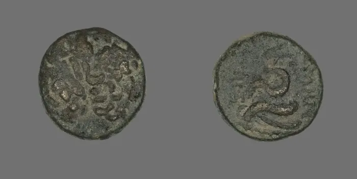 Framed Print : Coin Depicting the God Asklepios (?), probably Late Hellenistic Period, about 200 / 133 BCE Framed Print : Coin Depicting the God Asklepios (?), probably Late Hellenistic Period, about 200 / 133 BCE