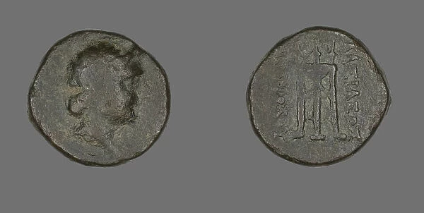 Coin Depicting a Goddess, 261-246 BCE. Creator: Unknown