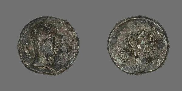 Coin Depicting the Goddess Athena, 2nd century CE. Creator: Unknown