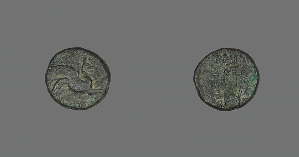 Coin Depicting a Griffin, 300-30 BCE. Creator: Unknown