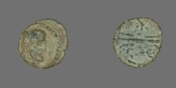 Framed Print : Coin Depicting the Hero Hercules, 2nd-1st century BCE. Creator: Unknown Framed Print : Coin Depicting the Hero Hercules, 2nd-1st century BCE. Creator: Unknown