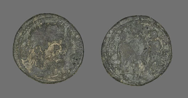 Coin Depicting Senate, 193-211. Creator: Unknown